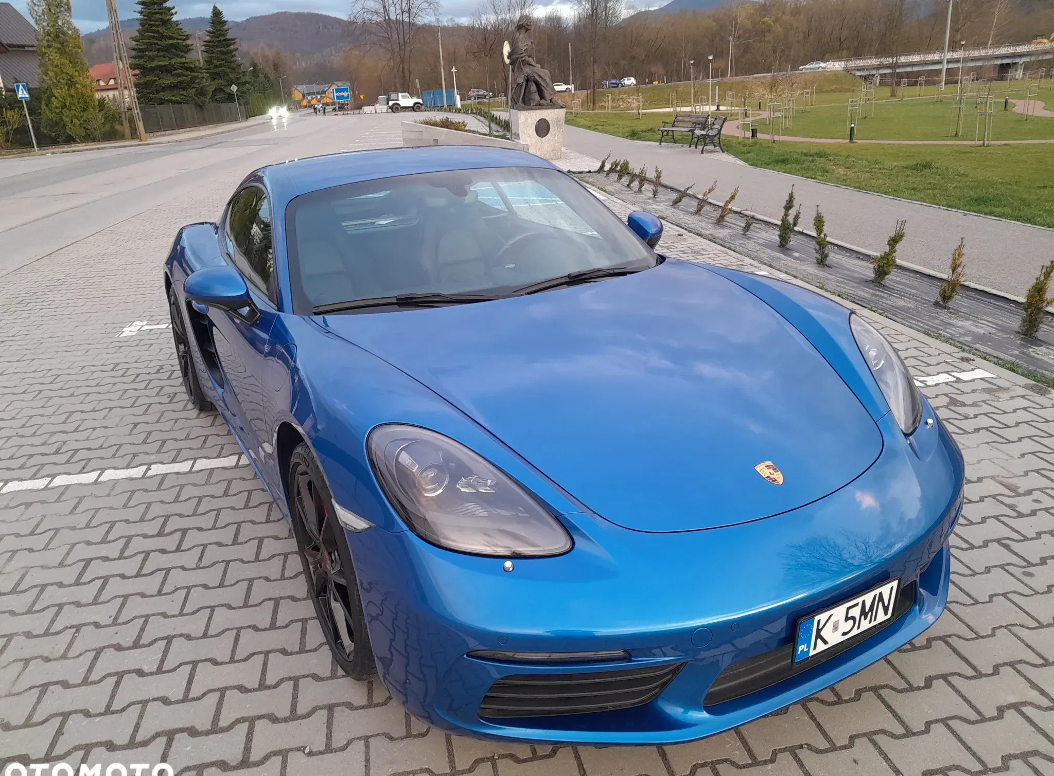 porsche 718 cayman Porsche 718 Cayman cena 286000 przebieg: 74500, rok produkcji 2018 z Wolbrom